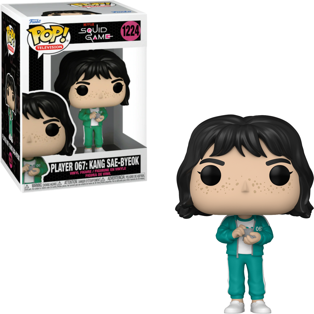 FUNKO POP SQUID GAME ROUND 6 PLAYER 067 KANG SAE-BYEOK 1224
