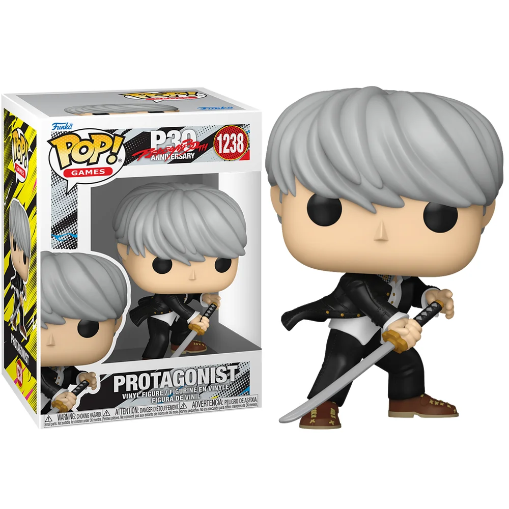 FUNKO POP PERSONA 30TH ANNIVERSARY - PROTAGONIST 1238
