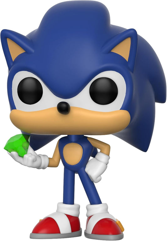 FUNKO POP GAMES SONIC - SONIC WITH EMERALD 284