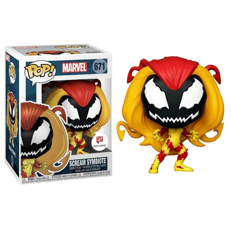 FUNKO POP MARVEL EXCLUSIVE - SCREAM SYMBIOTE 671
