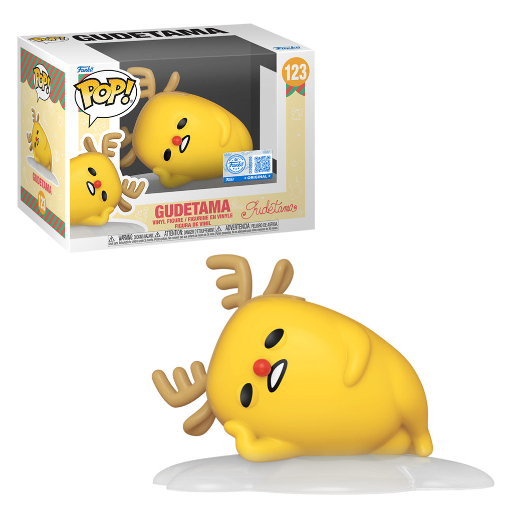 FUNKO POP SANRIO EXCLUSIVE - GUDETAMA 123
