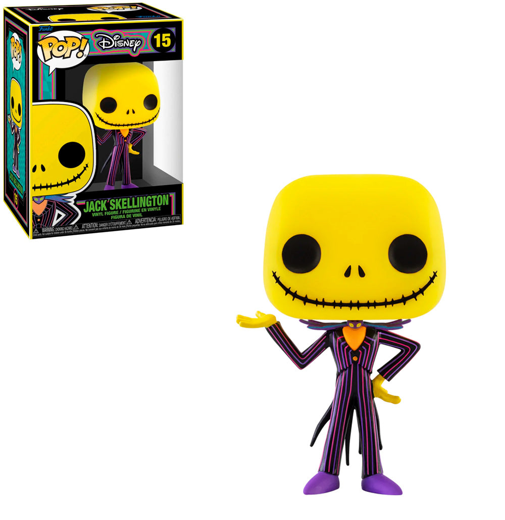 FUNKO POP DISNEY THE NIGHT BEFORE CHRISTMAS BLACKLIGHT - JACK SKELLINGTON 15