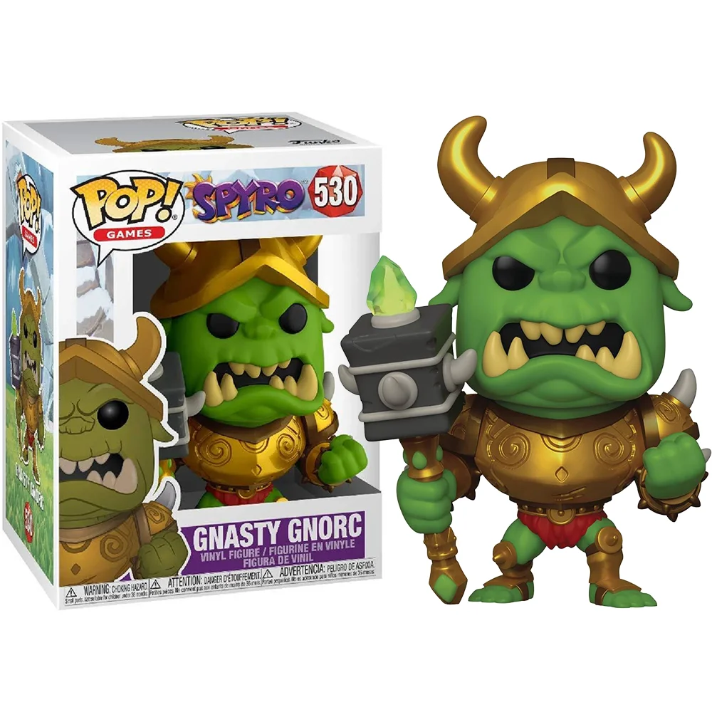FUNKO POP GAMES SPYRO THE DRAGON - GNASTY GNORC 530