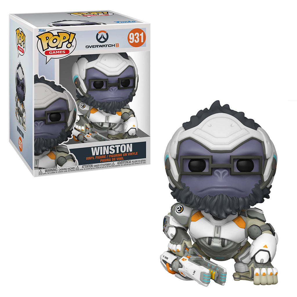 FUNKO POP OVERWATCH *SIZED* WINSTON 931