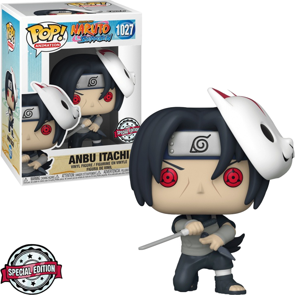 FUNKO POP NARUTO SHIPPUDEN EXCLUSIVE - ITACHI ANBU 1027