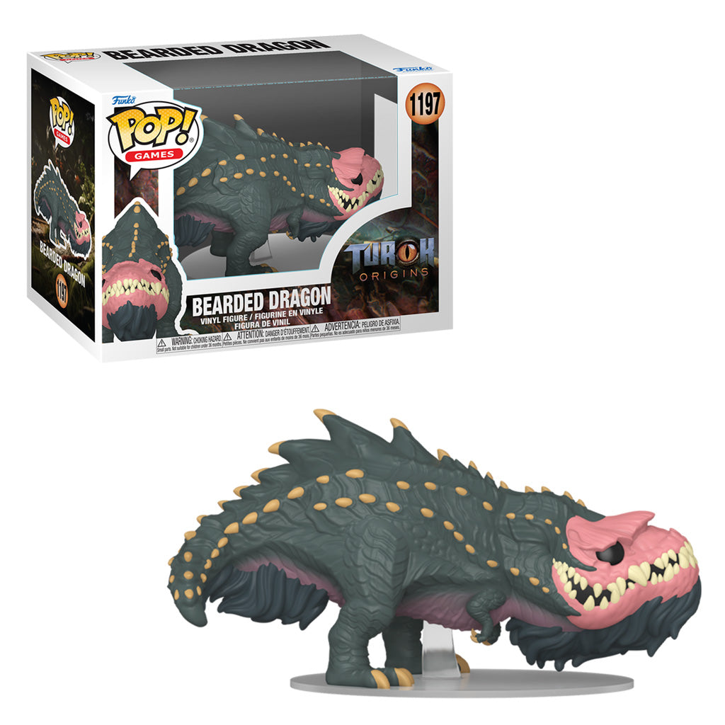 FUNKO POP GAMES TUROK ORIGINS - BEARDED DRAGON 1197