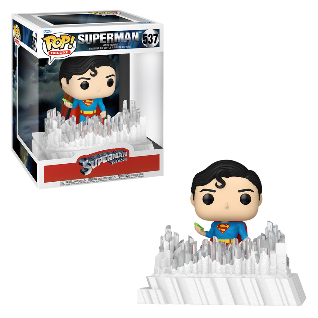 FUNKO POP HEROES DC SUPERMAN MOVIE *DELUXE* SUPERMAN 537