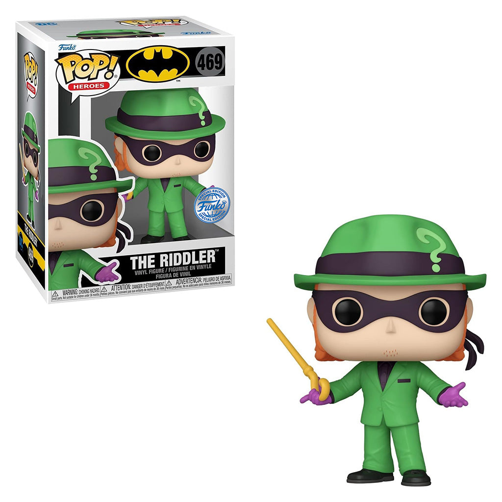 FUNKO POP HEROES BATMAN THE RIDDLER *EX* 469