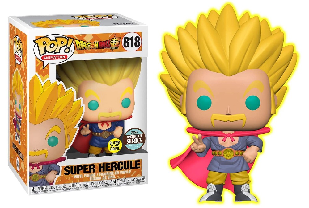 FUNKO POP DRAGON BALL SUPER HERCULE GLOWS IN THE DARK *EX* 818