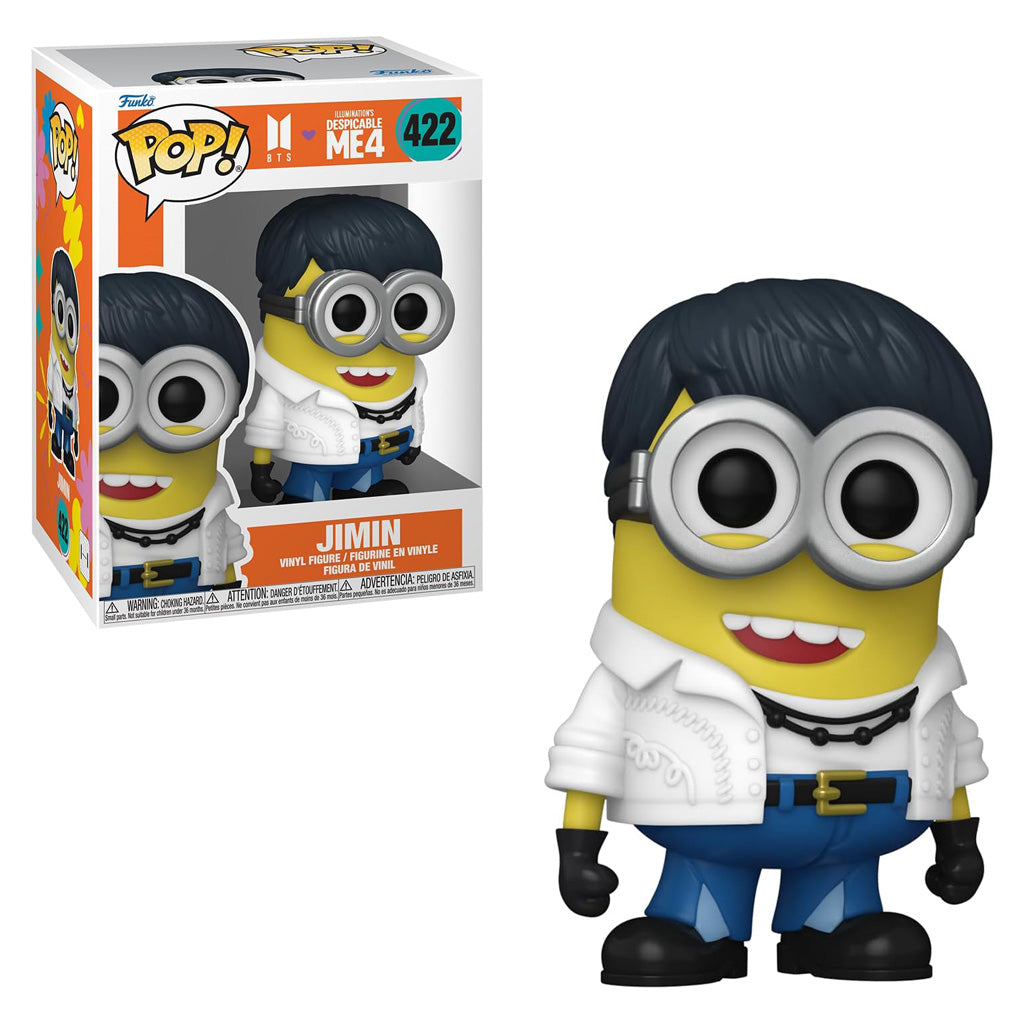 FUNKO POP ROCKS MINIONS X BTS JIMIN 422