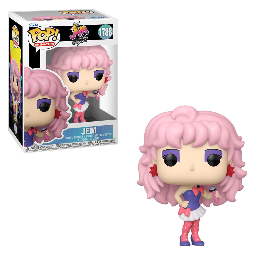 FUNKO POP ANIMATION JEAM AND HOLOGRAMS JEM 1788