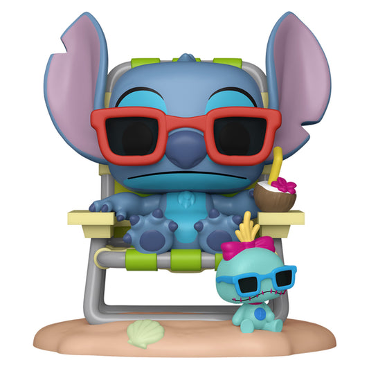 FUNKO POP DISNEY LILO STITCH PREMIUM STICH SONLOUNGER 1639