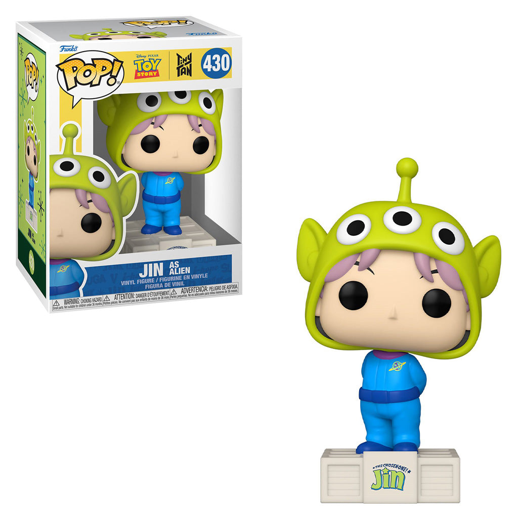 FUNKO POP ROCKS TOY STORY X BTS JIN AS ALIEN 430