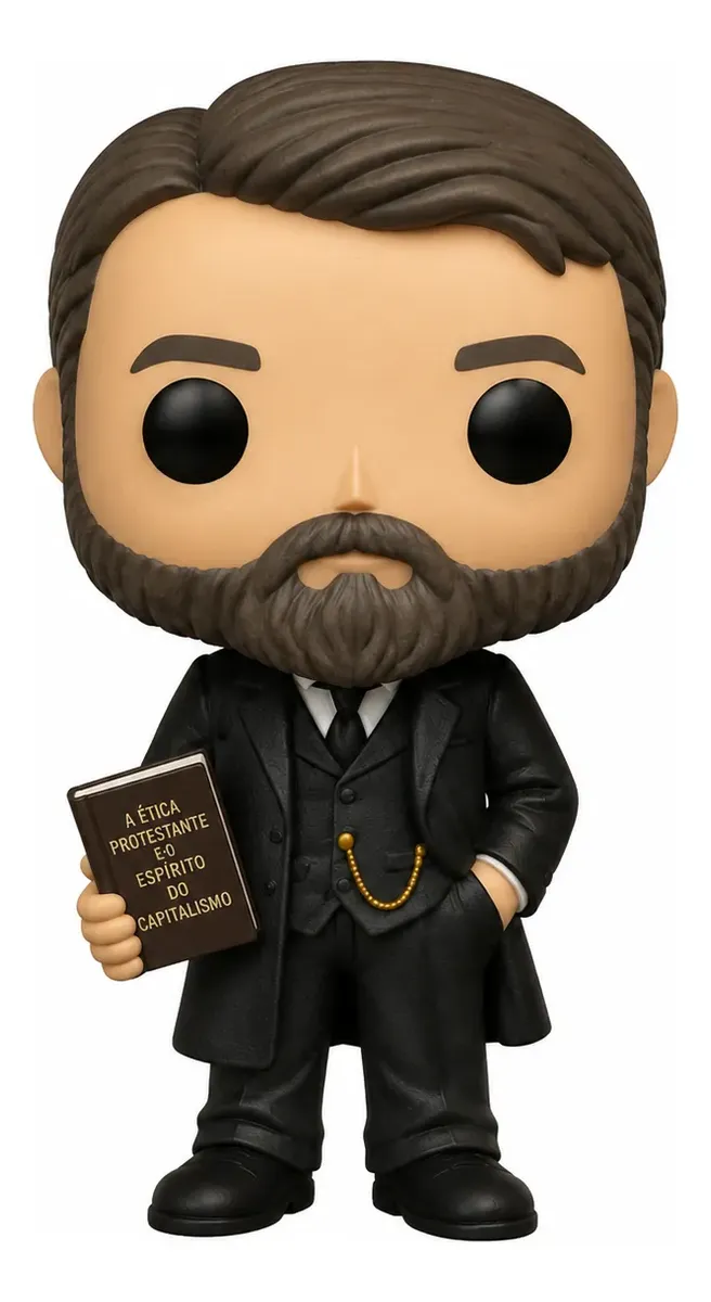 Max Weber Personalizado em 3D Estilo Pop
