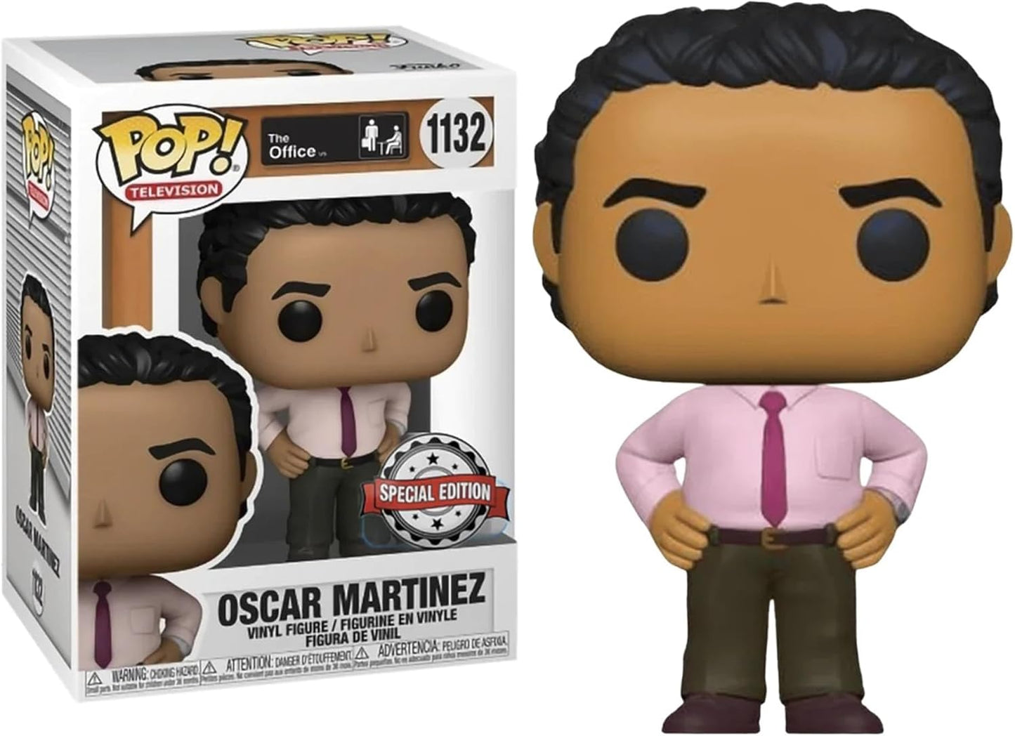 FUNKO POP THE OFFICE OSCAR MARTINEZ *EX* 1132