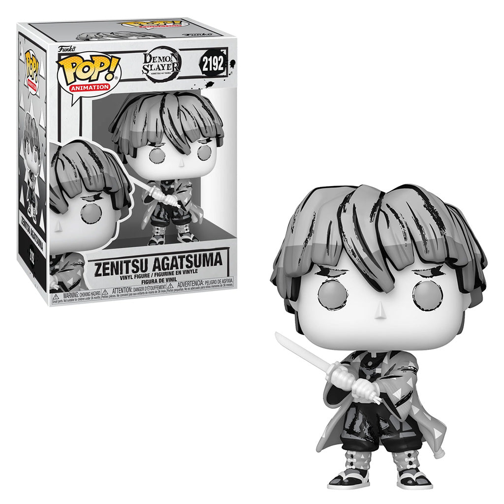 FUNKO POP DEMON SLAYER SUMI-INK ZENITSU AGATSUMA 2192