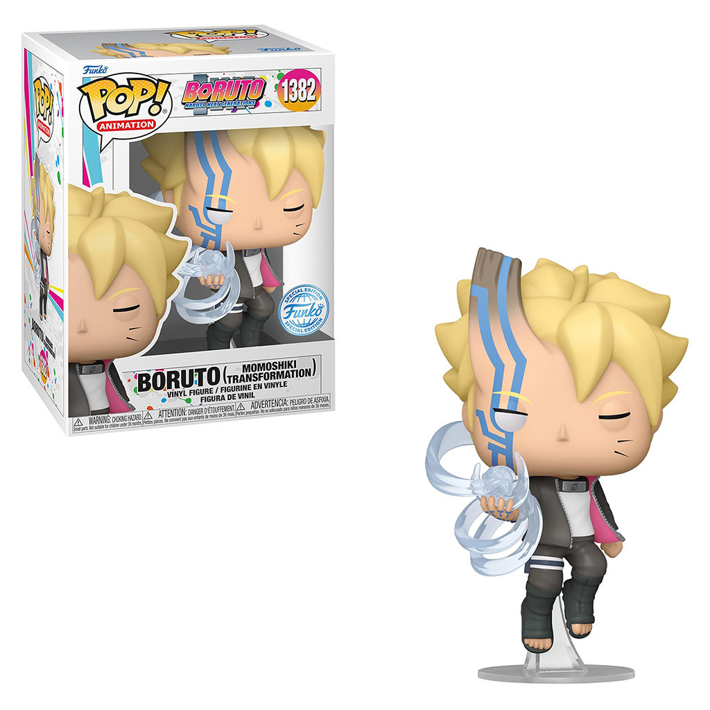 FUNKO POP ANIMATION BORUTO: NARUTO NEXT GENERATIONS EXCLUSIVE BORUTO MOMOSHIKI TRANSFORMATION 1382