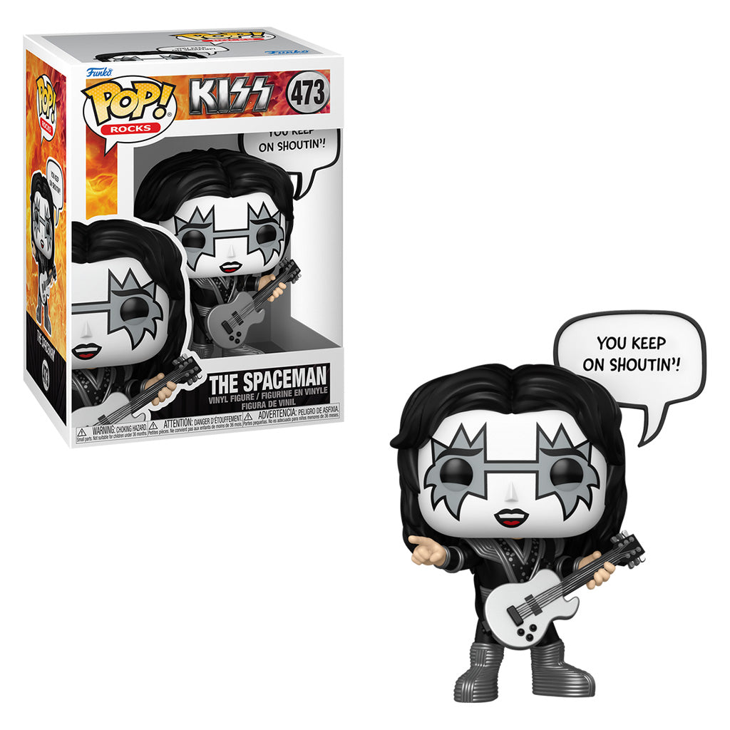 FUNKO POP ROCKS KISS SAYINGS THE SPACEMAN 473