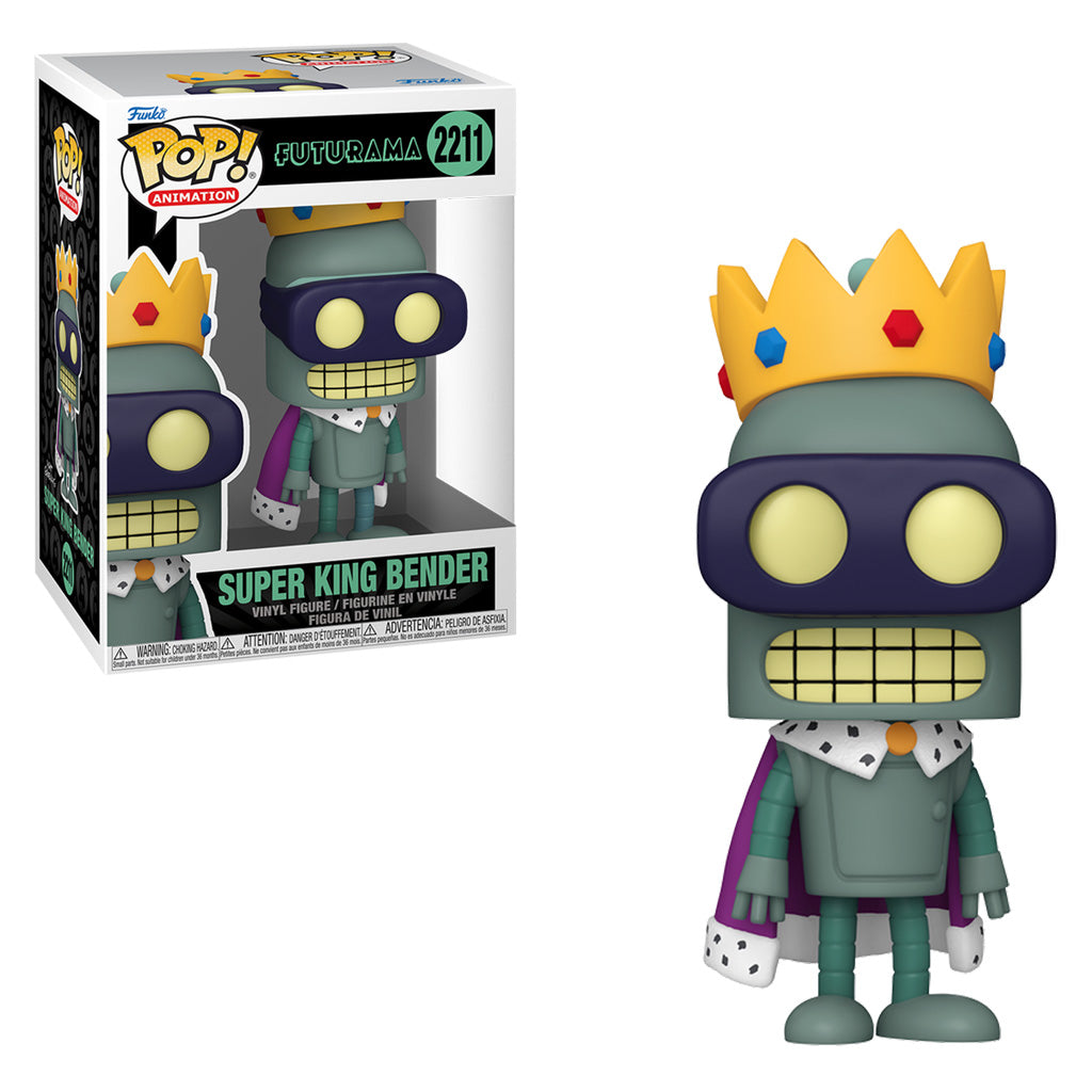 FUNKO POP FUTURAMA S5 SUPER KING BENDER 2211