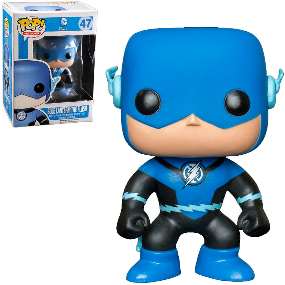 FUNKO POP HEROES DC THE FLASH LATERN BLUE *EX* 47