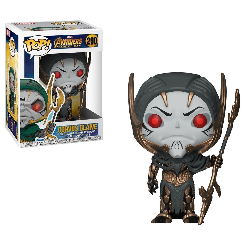 FUNKO POP MARVEL AVENGERS INFINITY WAR - CORVUS GLAIVE 290