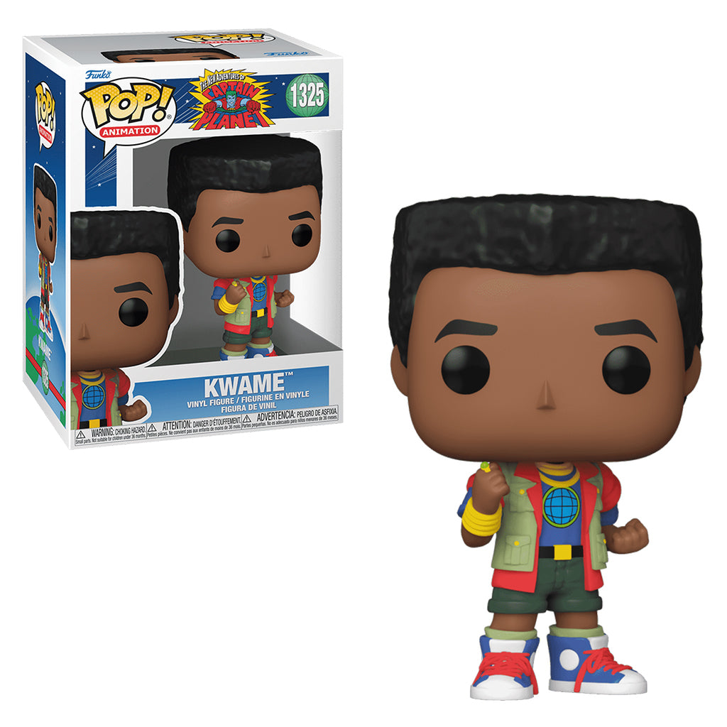 FUNKO POP TV CAPTAIN PLANET KWAME 1325