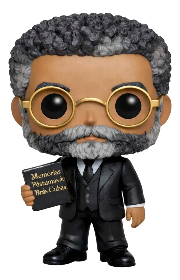 Machado de Assis Personalizado em 3D Estilo Pop