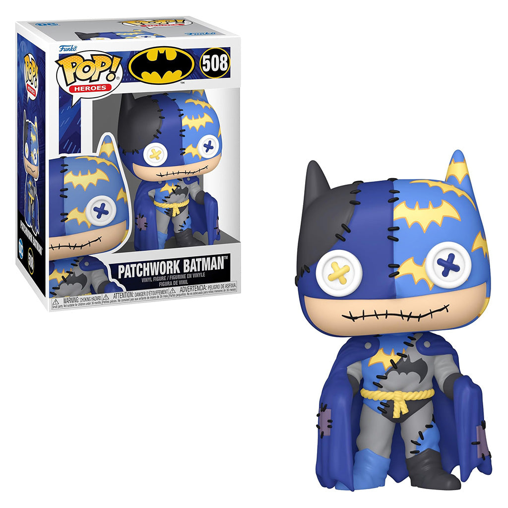 FUNKO POP HEROES DC PATCHWORK BATMAN 508