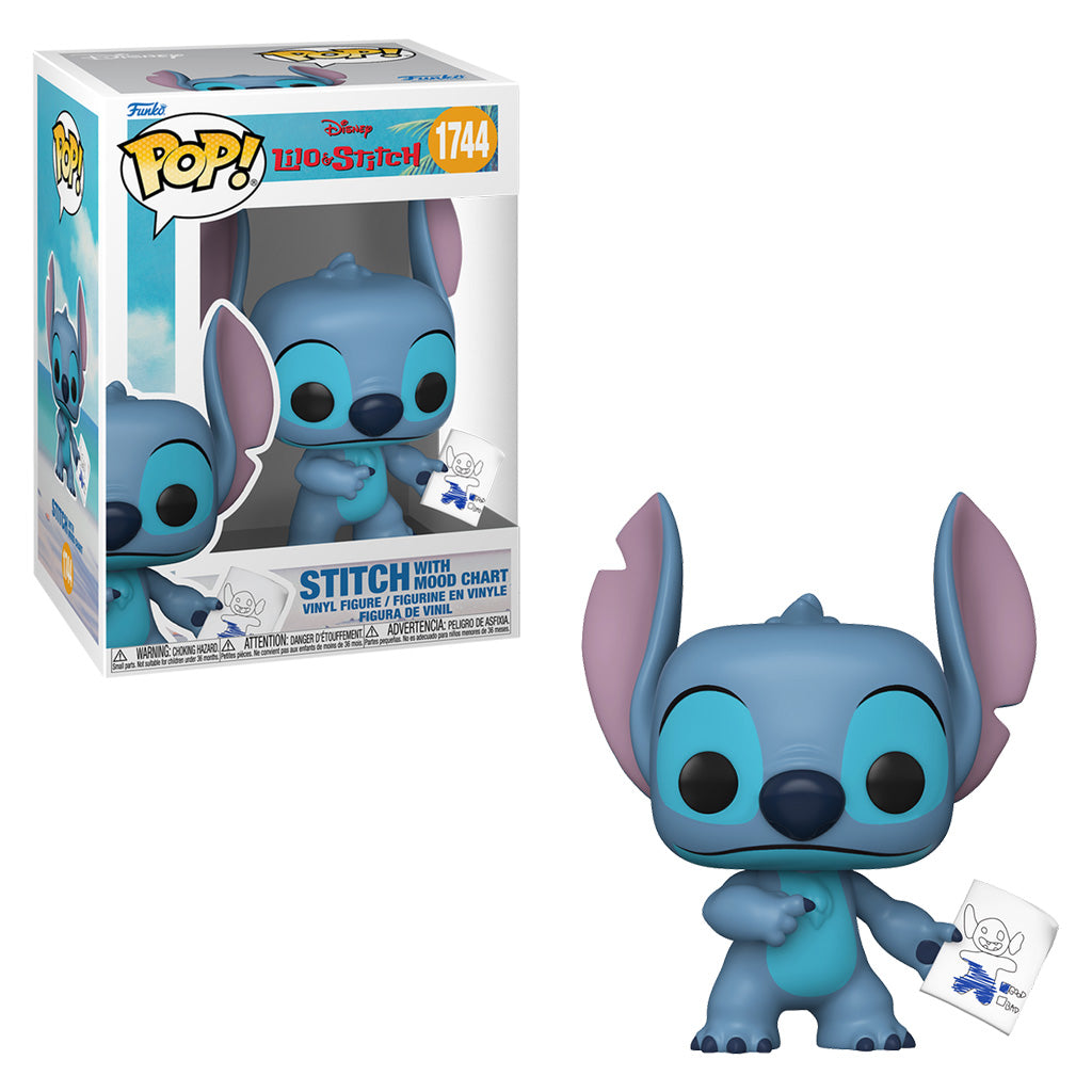 FUNKO POP DISNEY LILO & STITCH - STITCH WITH MOOD CHART 1744