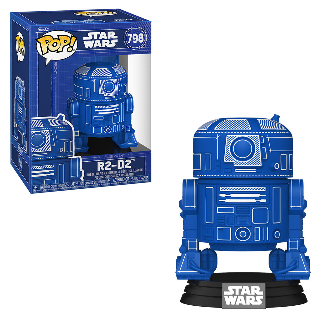 FUNKO POP STAR WARS: BLUEPRINT - R2-D2 798