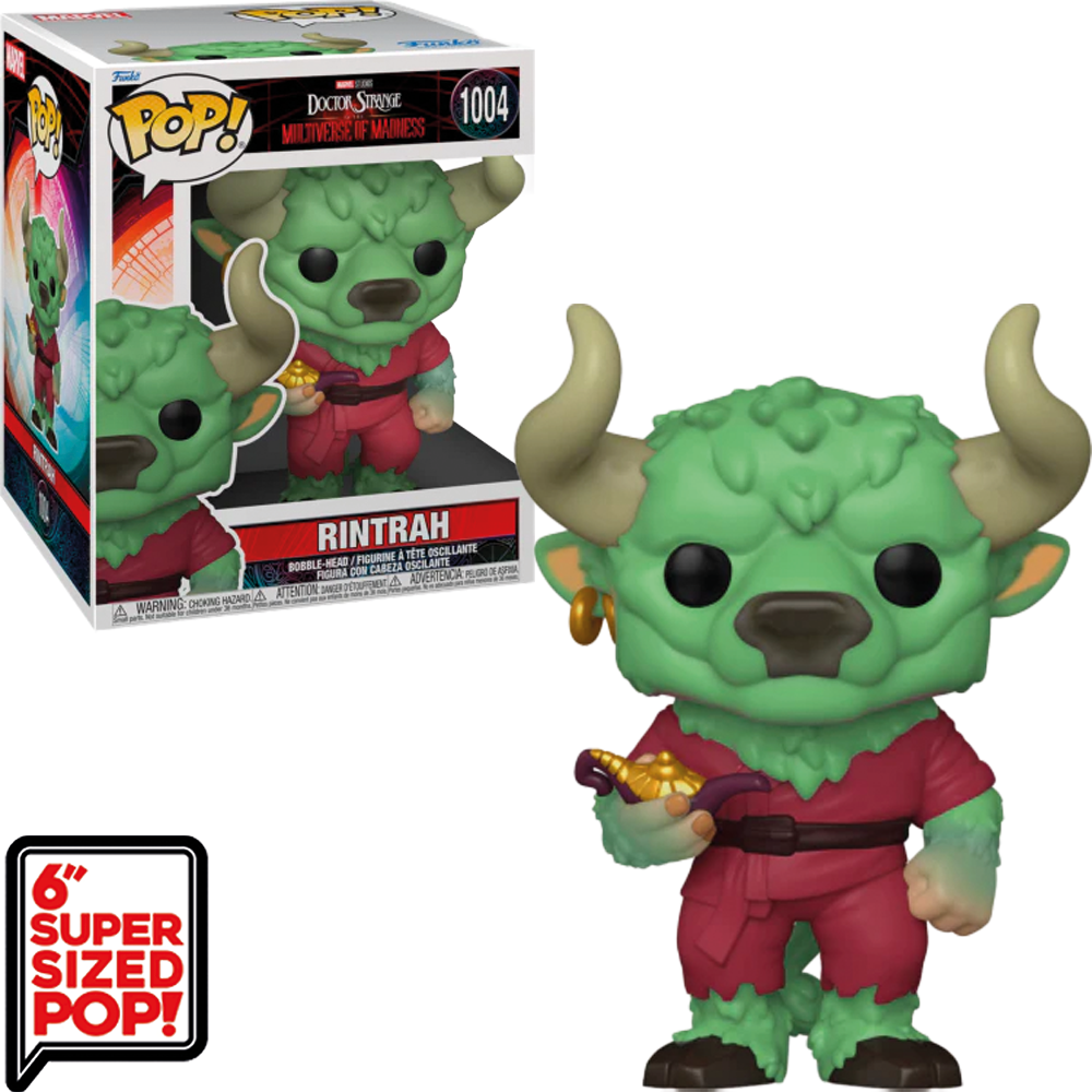 FUNKO POP MARVEL DOCTOR STRANGE IN THE MULTIVERSE OF MADNESS - RINTRAH 1004 (SUPER SIZED 6")