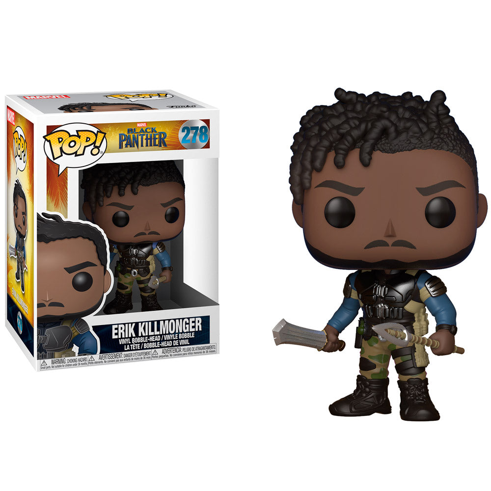 FUNKO POP BLACK PHANTER ERIK KILLMONGER 278