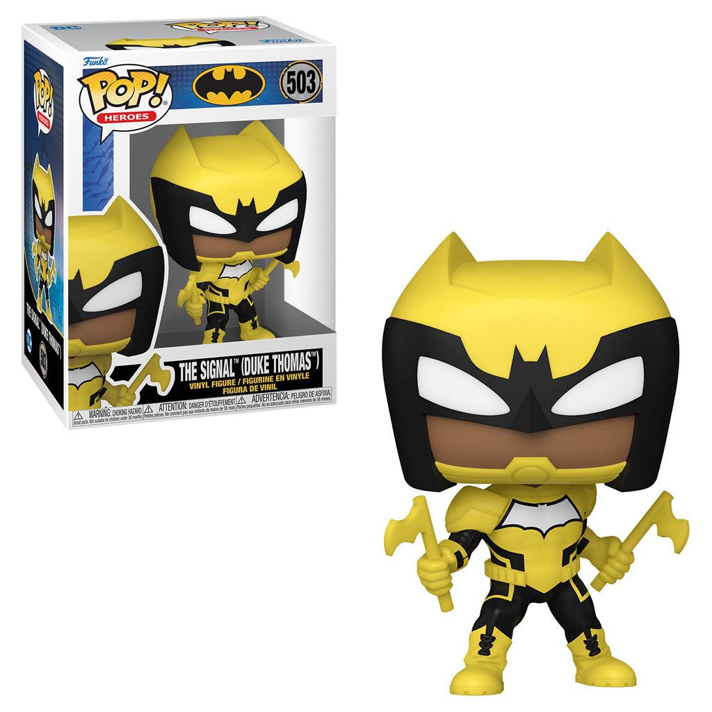 FUNKO POP HEROES BATMAN DC WAR ZONE THE SIGNAL - DUKE THOMAS 503