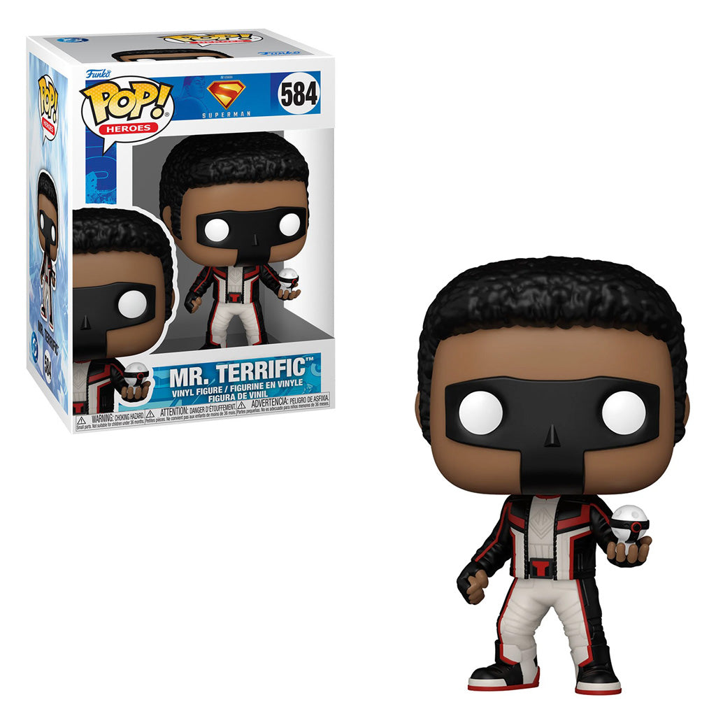 FUNKO POP HEROES DC SUPERMAN 2025 MR.TERRIFIC 584