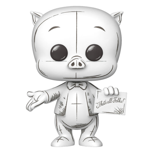 FUNKO POP ANIMATION LOONEY TUNES - PORKY PIG 2012 (SKETCHED)