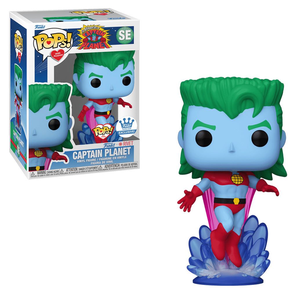 FUNKO POP TV CAPTAIN PLANET CAPTAIN PLANET SE *EX* 73962