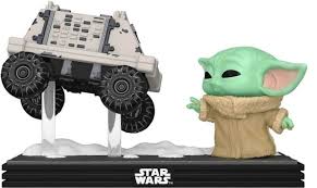 FUNKO POP STAR WARS - GROGU WITH POLAR MOUSE DROID 840