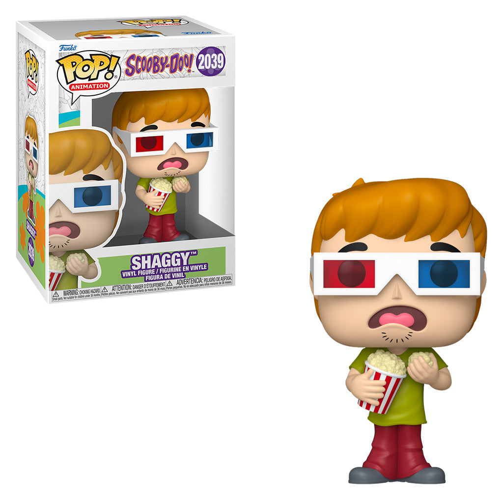 FUNKO POP SCOOBY-DOO 2 SHAGGY W/3D 2039