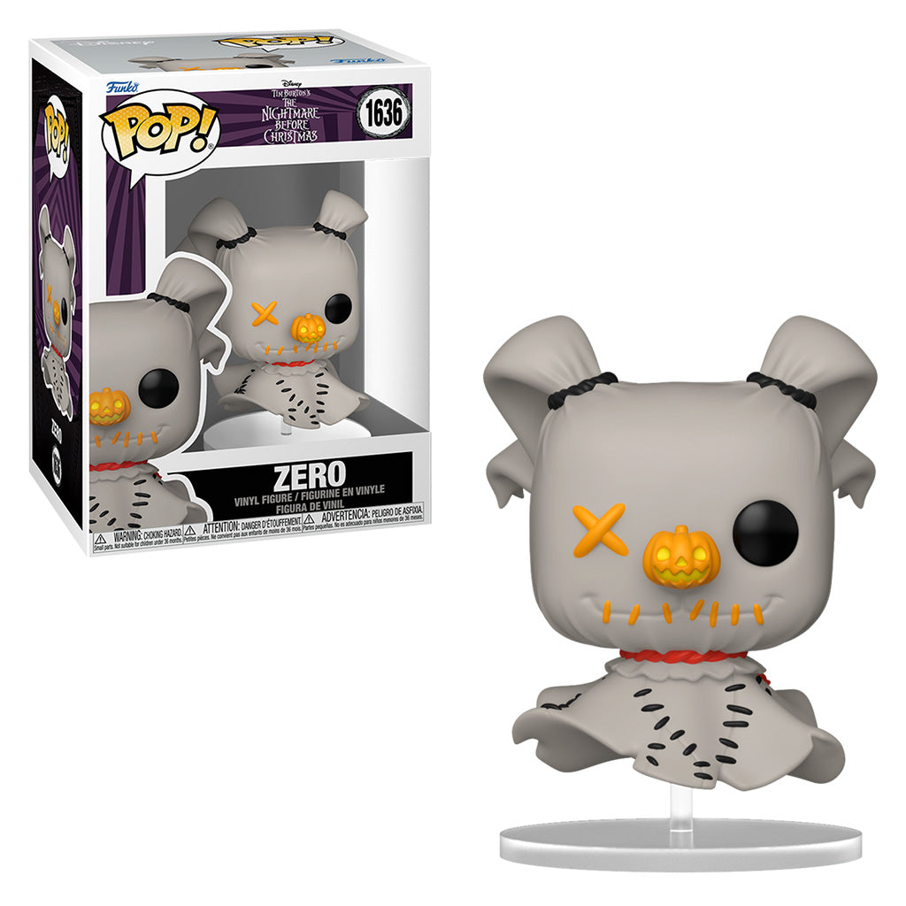 FUNKO POP DISNEY THE NIGHTMARE BEFORE CHRISTMAS PATCHWORK ZERO 1636