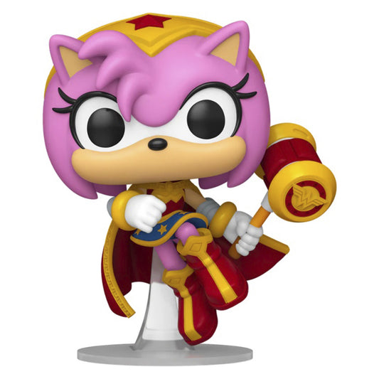 FUNKO POP SONIC AMY AS WONDER WOMAN *EX* 595