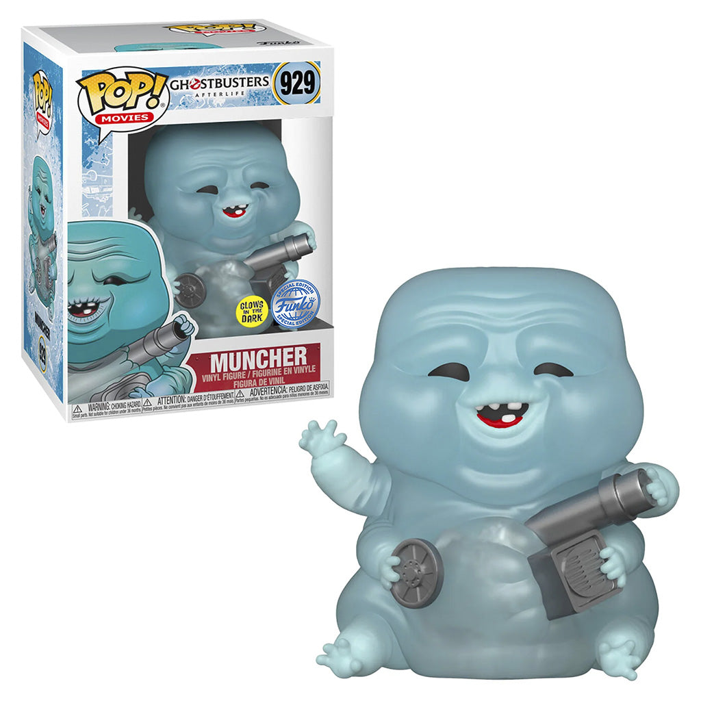 FUNKO POP GHOSTBUSTERS AFTERLIFE MUNCHER GLOW *EX* 929