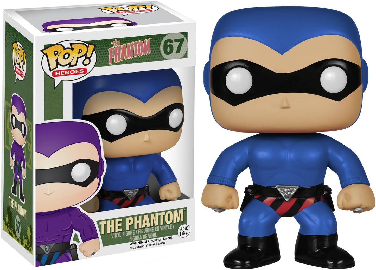 FUNKO POP MOVIES THE PHANTOM EXCLUSIVE - THE PHANTOM BLUE 67