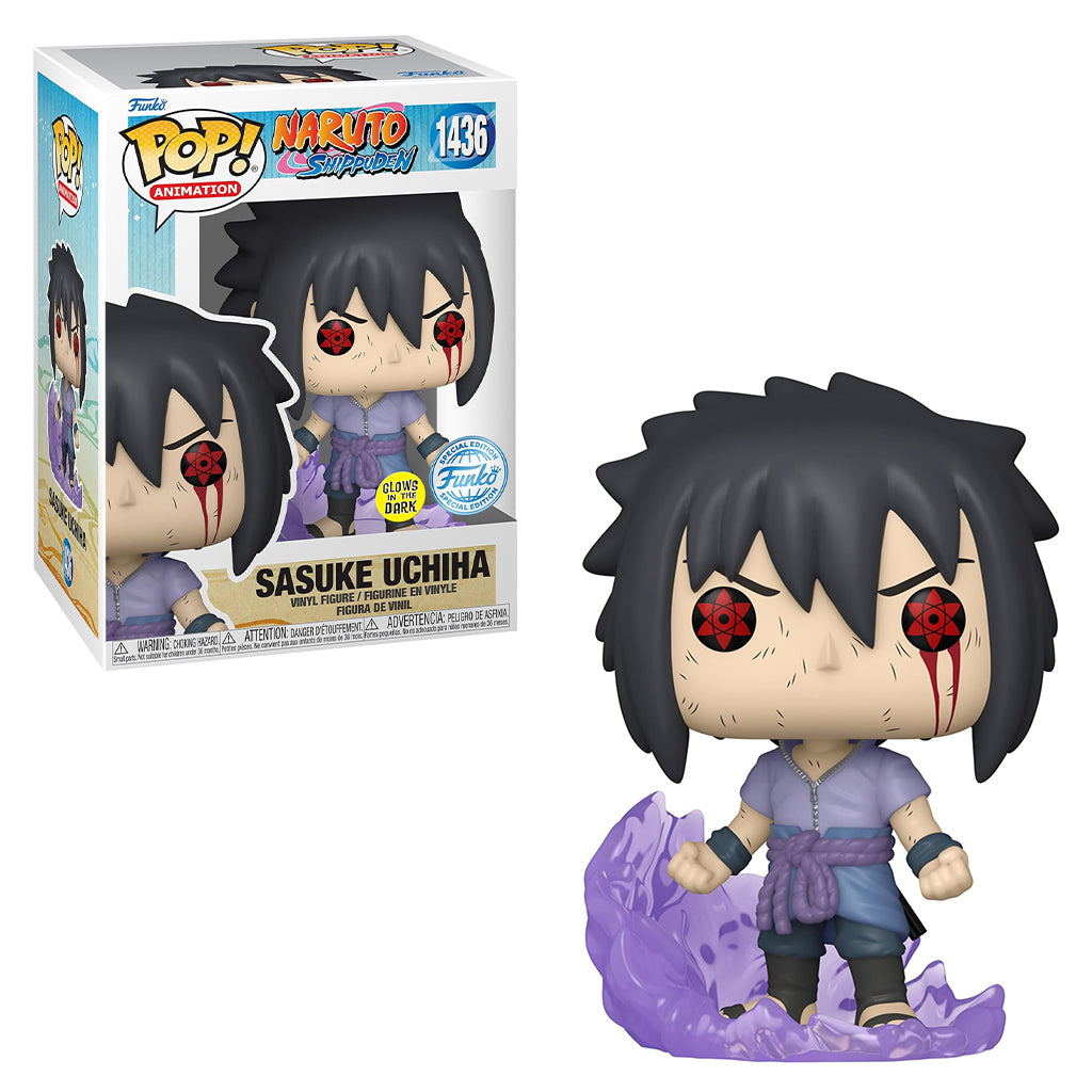 FUNKO POP ANIMATION NARUTO SHIPPUDEN EXCLUSIVE - SASUKE UCHIHA 1436
