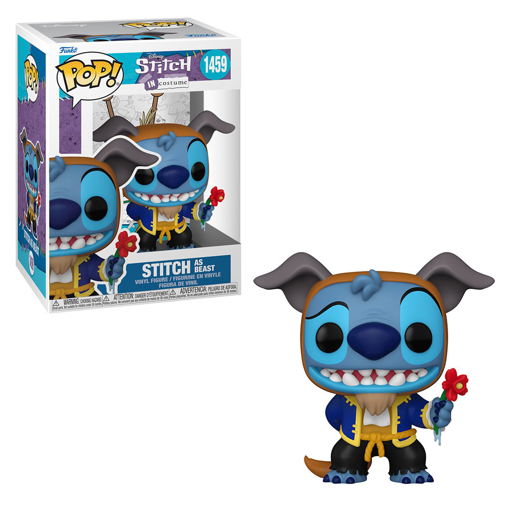 FUNKO POP DISNEY LILO STITCH COSTUME STITCH AS BEAST 1459