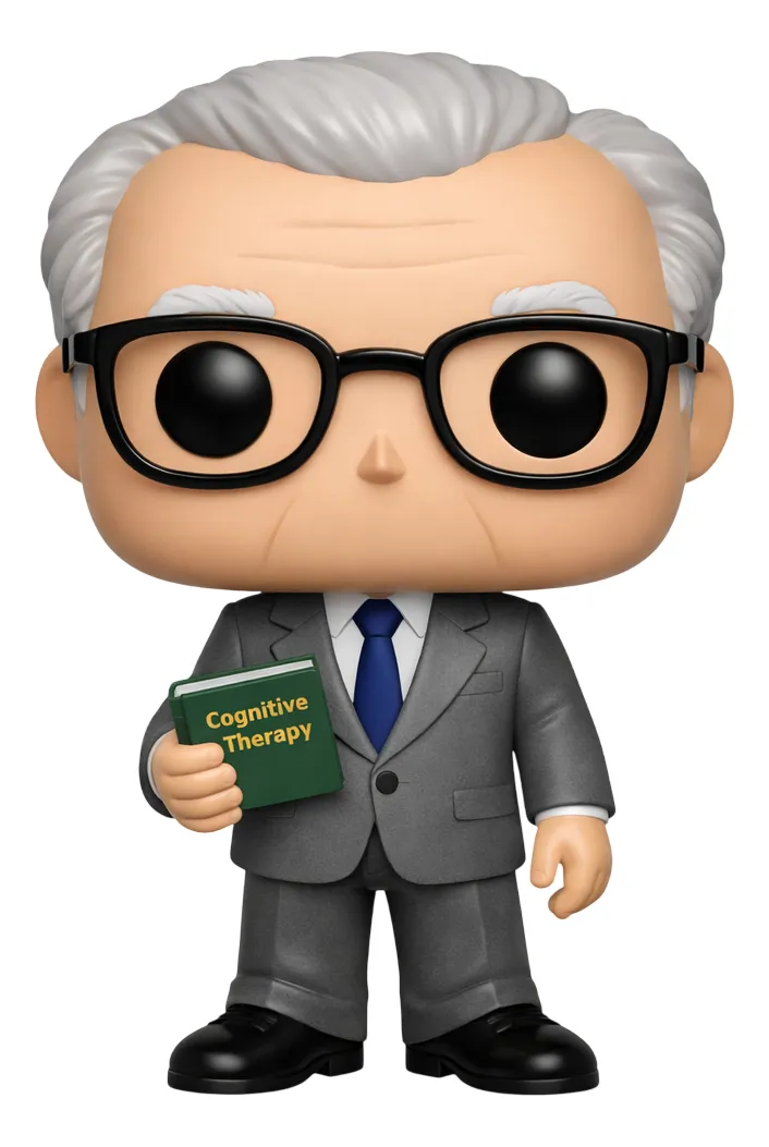 Aaron Beck Personalizado em 3D Estilo Pop