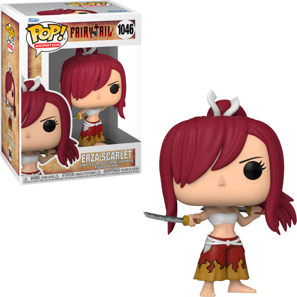 FUNKO POP FAIRY TAIL ERZA SCARLET 1046