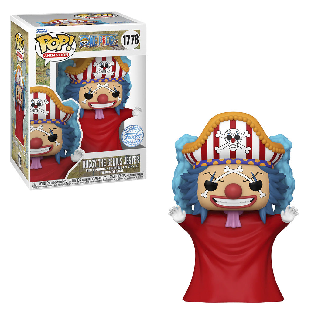 FUNKO POP ONE PIECE 4 BUGGY THE GENIUS JESTER *EX* 1778