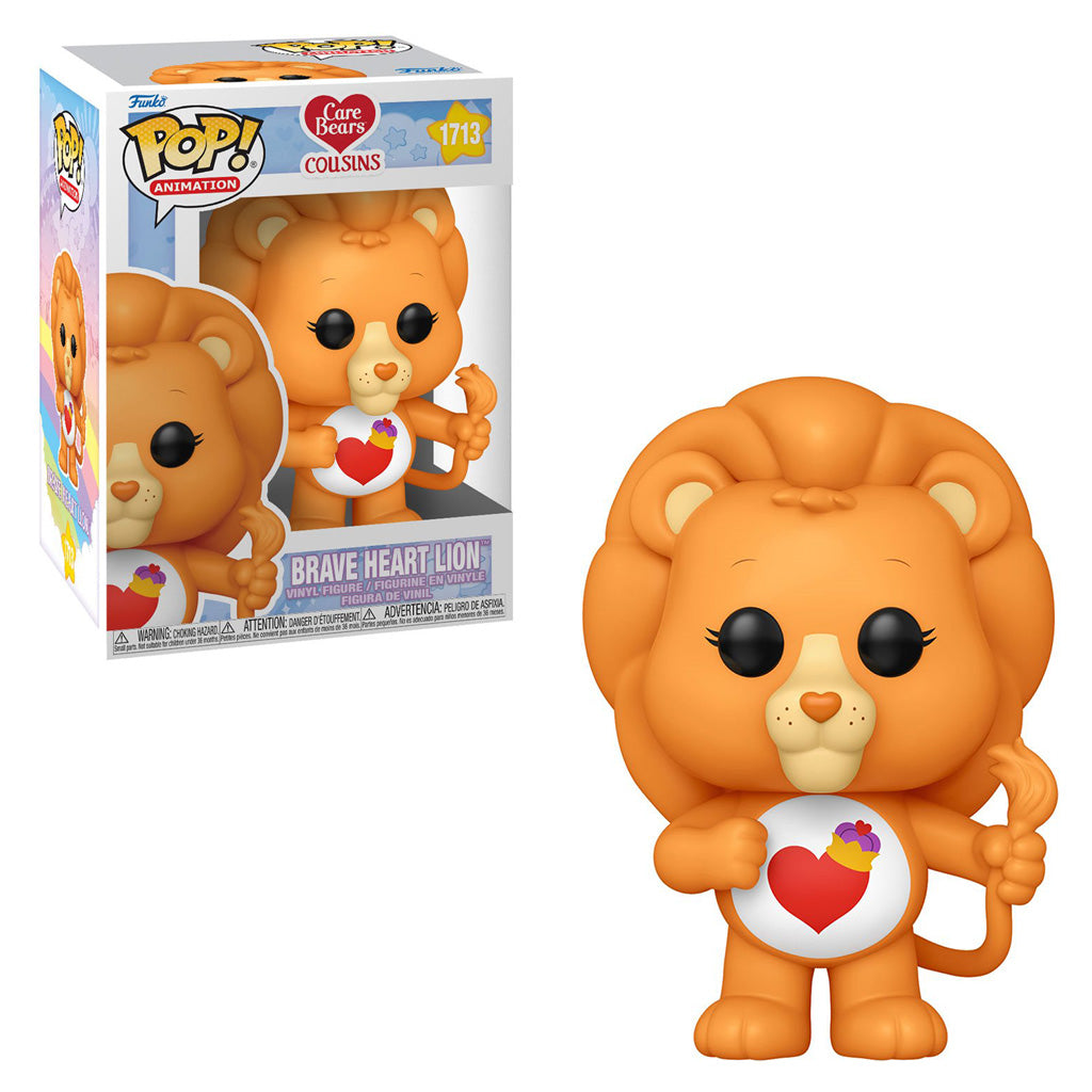FUNKO POP CARE BEARS COUSINS BRAVE HEART LION 1713
