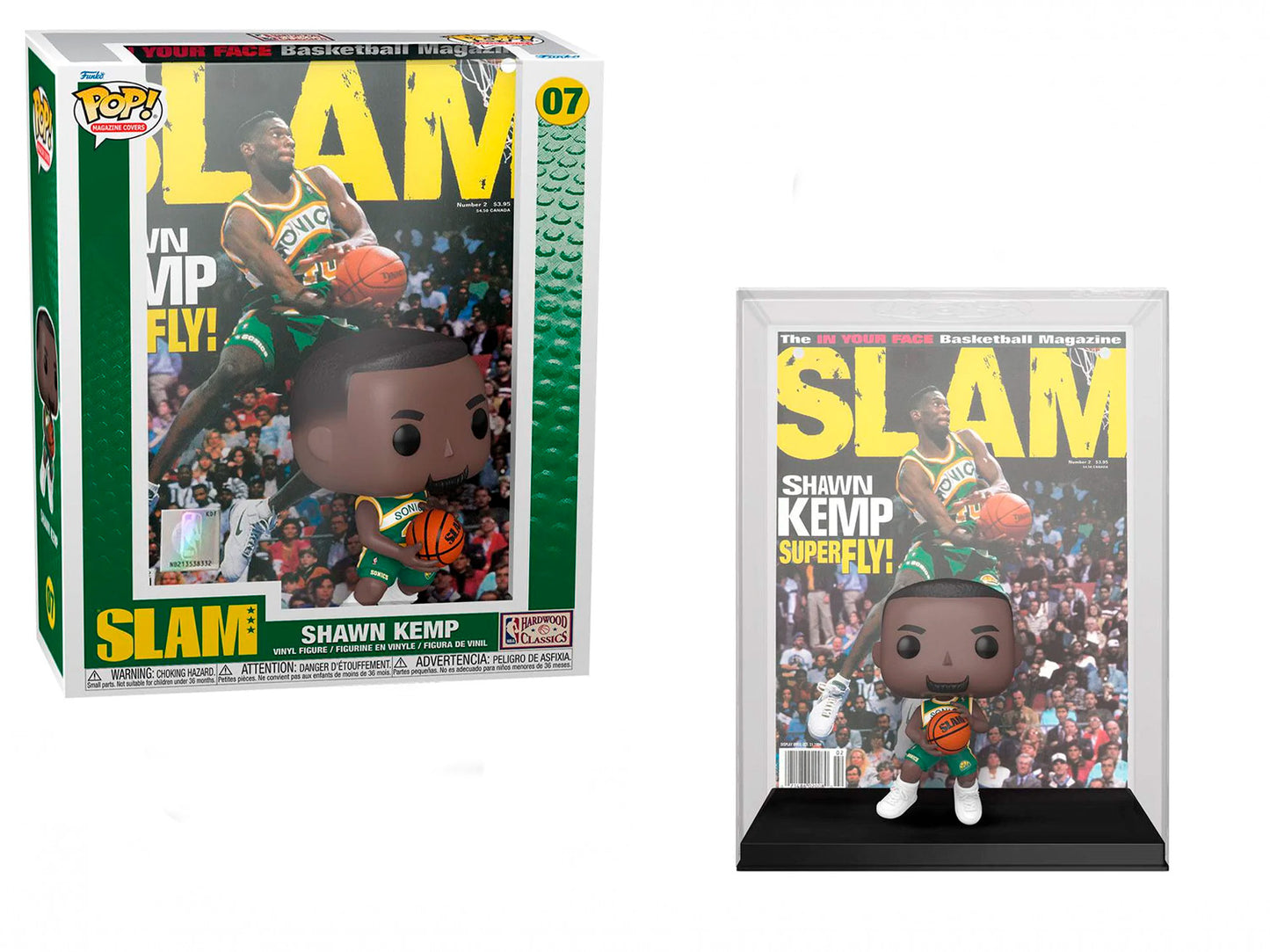 FUNKO POP NBA COVER SLAM SHAWN KEMP 07