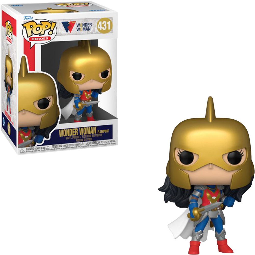 FUNKO POP HEROES WONDER WOMAN 80TH WONDER FLASHPOINT 431
